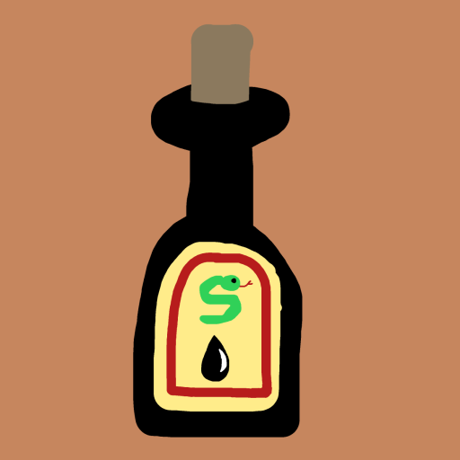 Snake Oil drawing by jashezilla
