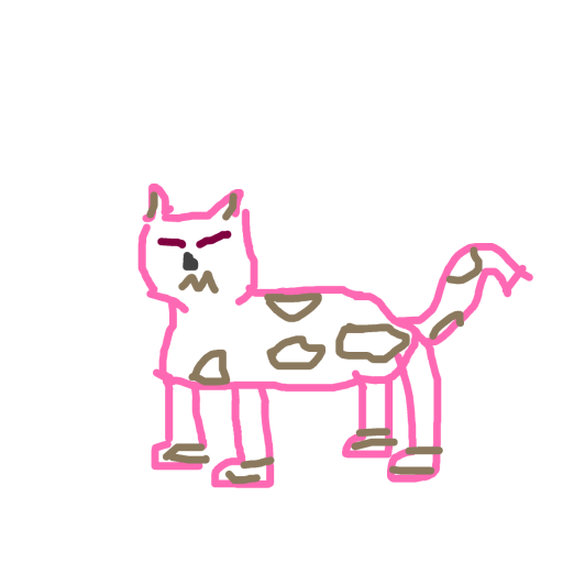 Pink Panther drawing by wise-clear-boss