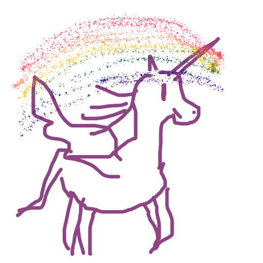 Unicorn drawing by honey crisp