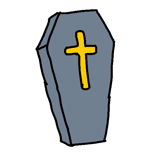 Coffin drawing by kyle