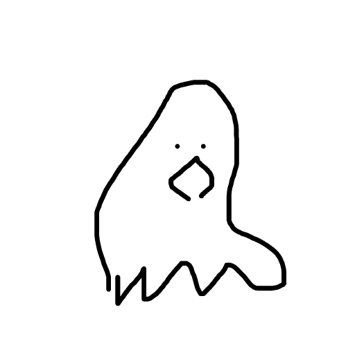 Ghost drawing by cyan-bronze-net