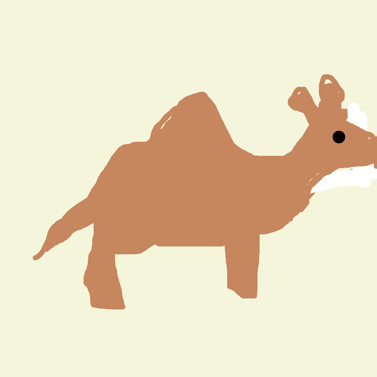 Camel drawing by dark-clear-force