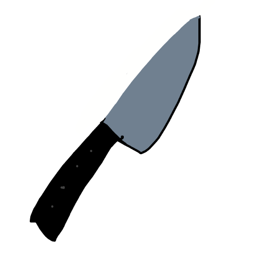 Knife drawing by loddie
