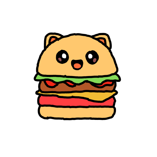 Burger drawing by Guardianoflives