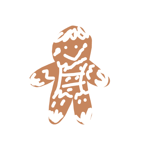 Gingerbread drawing by kckitty