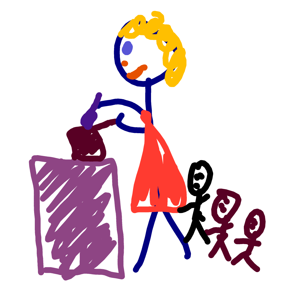 Cooking Mama drawing by magic-vivid-guru