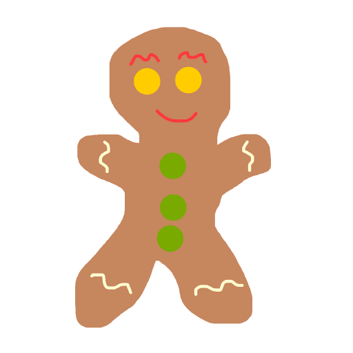 Gingerbread drawing by beksss