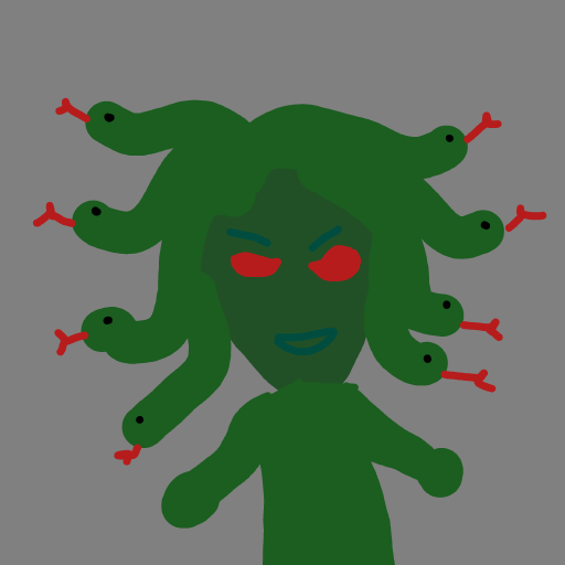Medusa drawing by MoDarsot