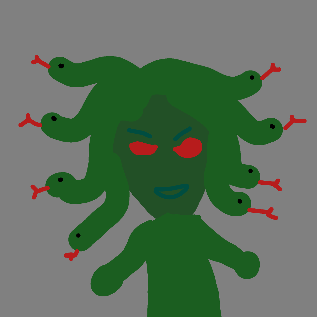 Medusa drawing by MoDarsot