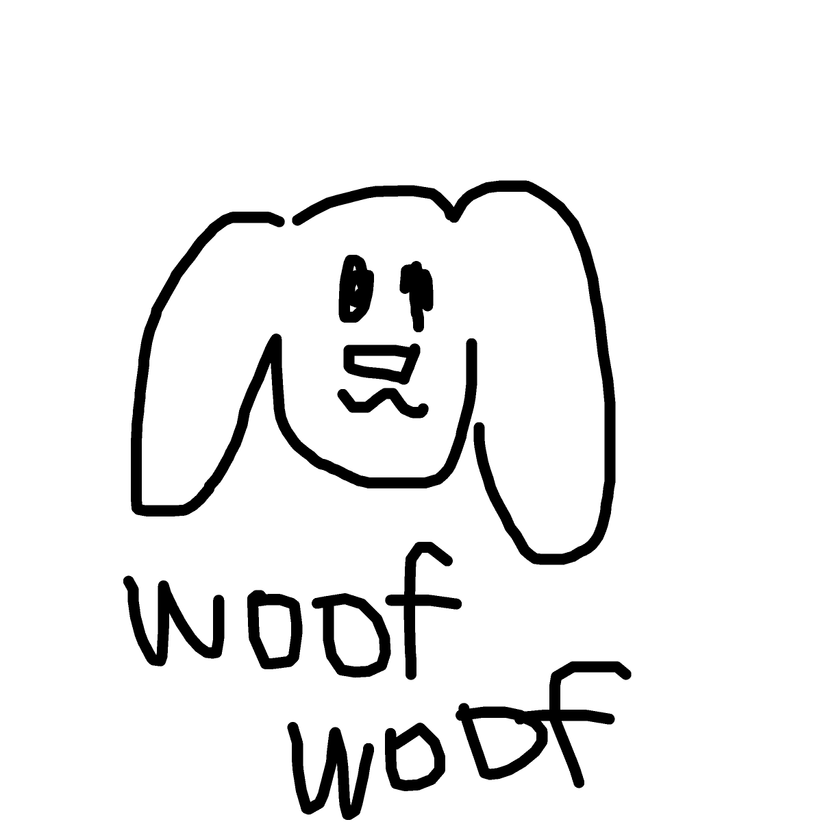 Dog drawing by fine-happy-soul
