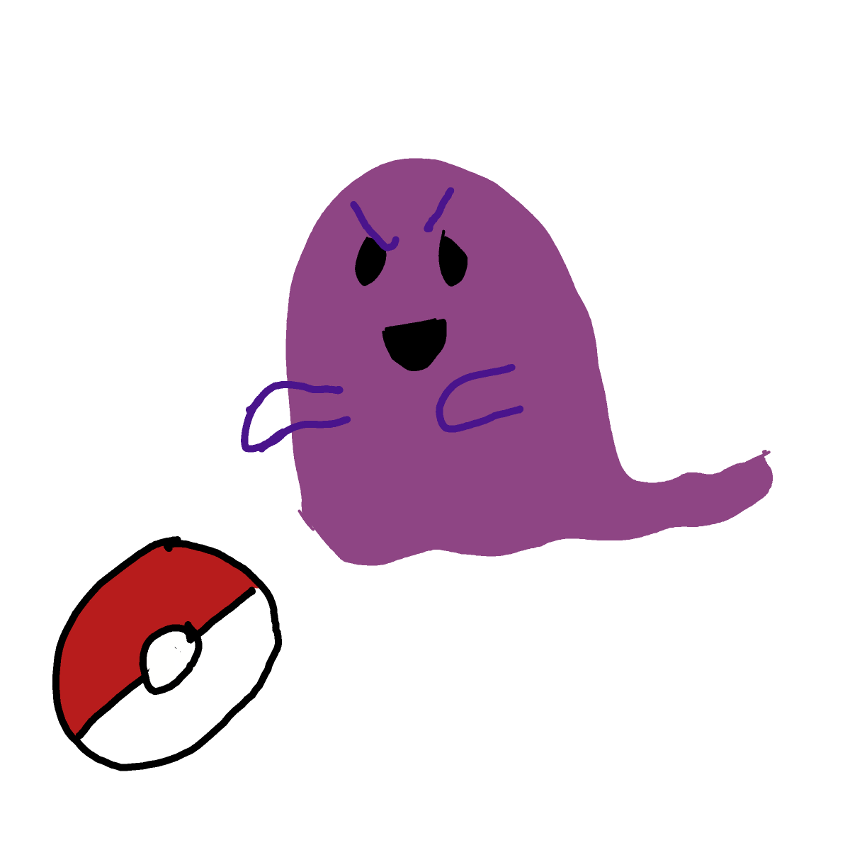 Grimer drawing by Shandi
