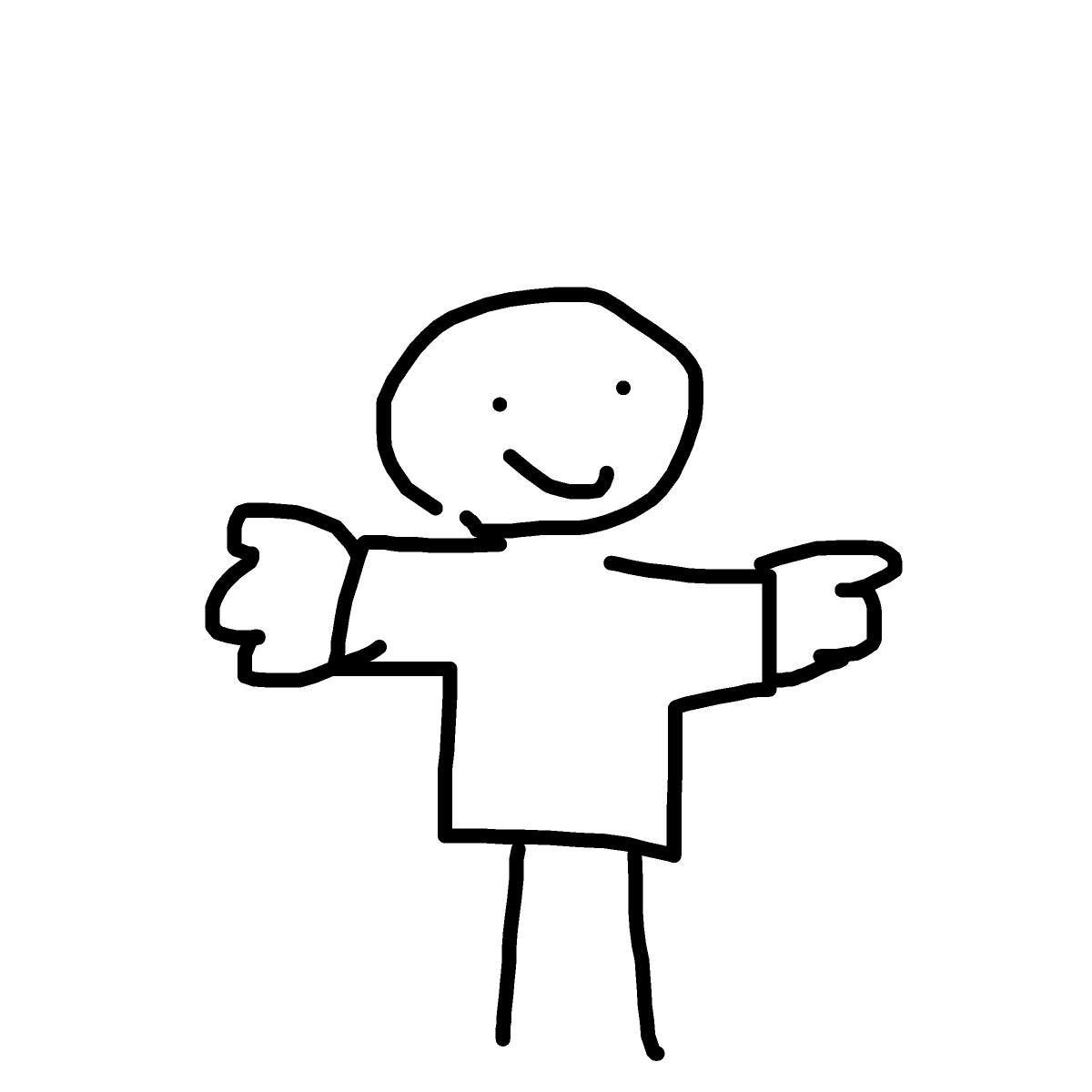 Puppet drawing by lili