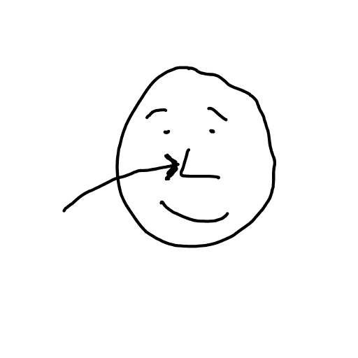 Nose drawing by fresh-paint-king
