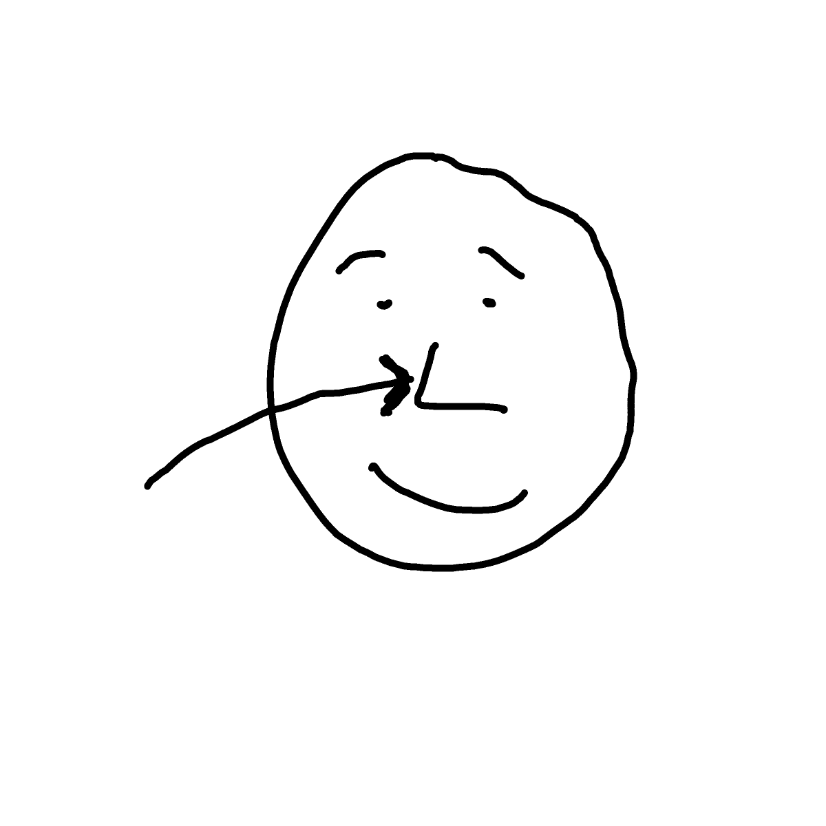 Nose drawing by fresh-paint-king