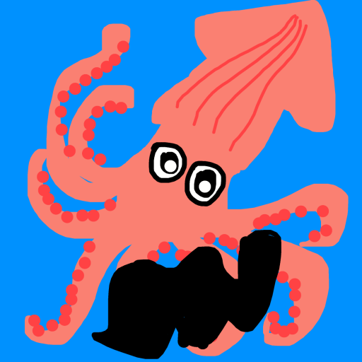 Squid drawing by countnicula