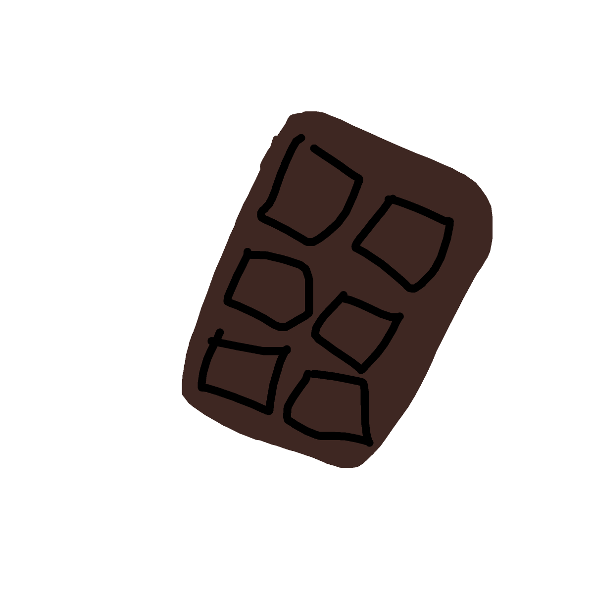 Chocolate drawing by brianviolin