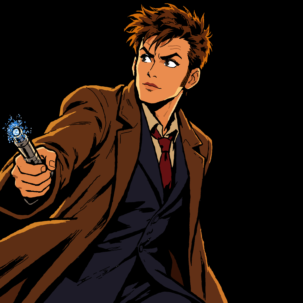 Tenth Doctor drawing by Guardianoflives