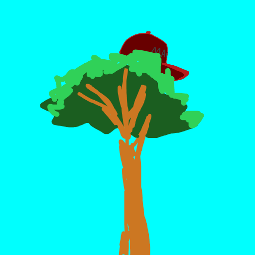 Spooky Tree drawing