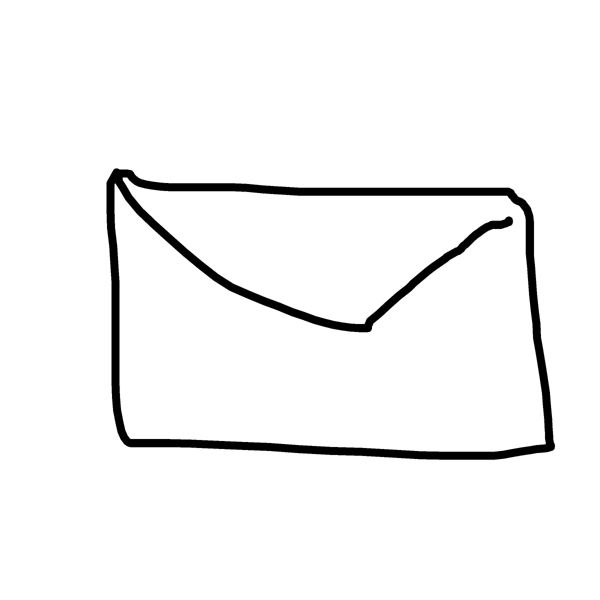 Envelope drawing by vangogh
