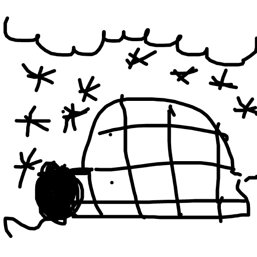 Igloo drawing by fresh-ink-dream