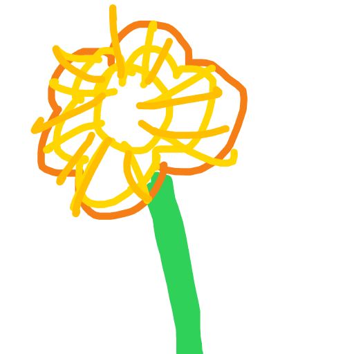 Sunflower drawing by graph-lucky-mage
