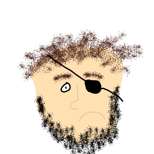Pirate drawing by Shandi