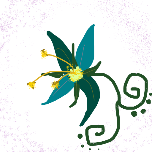 Flower drawing by izball
