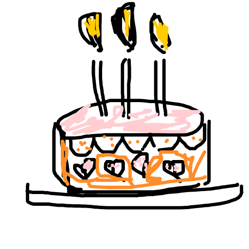 Birthday drawing by veeda