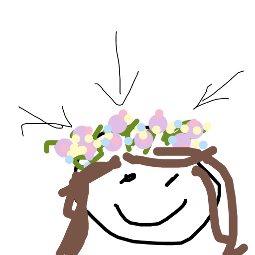 Flower Crown drawing by noble-zeta-sketch