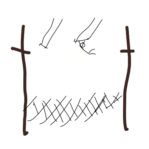 Trapeze drawing by Guardianoflives