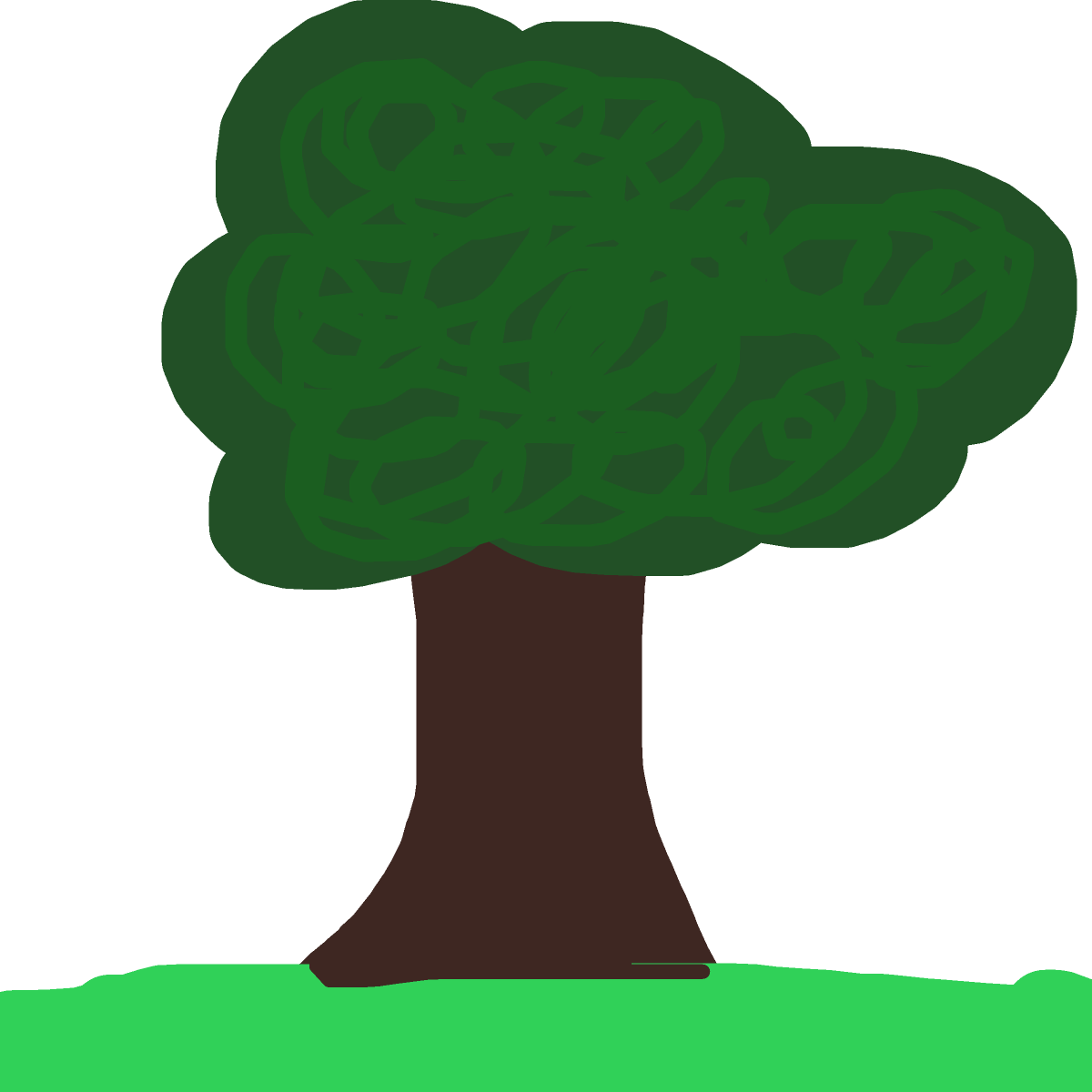 Tree drawing by spleenonlean