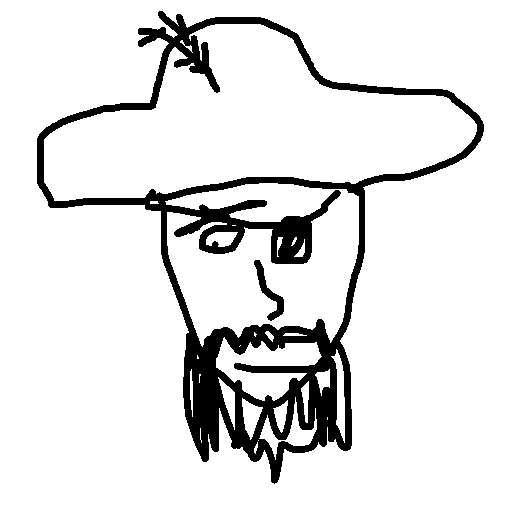 Pirate drawing by light-wild-tower