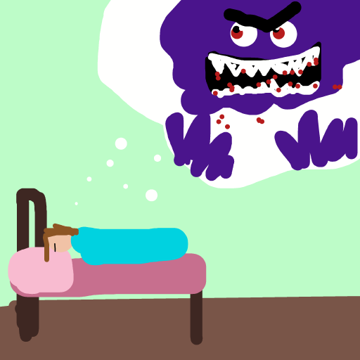 Nightmare drawing by nice-draw-designer