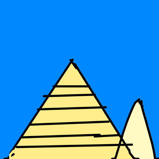 Pyramid drawing by louie