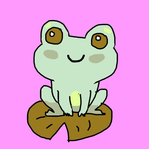 Frog drawing by larry