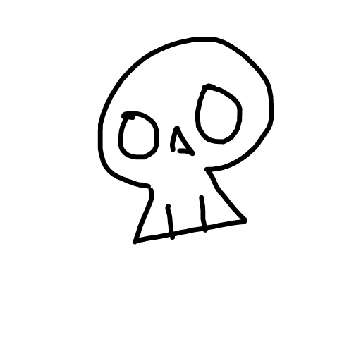 Skull drawing by wave-cool-pride