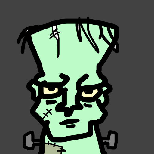 Frankenstein drawing by knoxy
