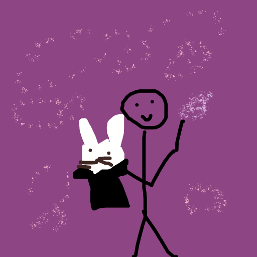 Magician drawing by light-jade-pride
