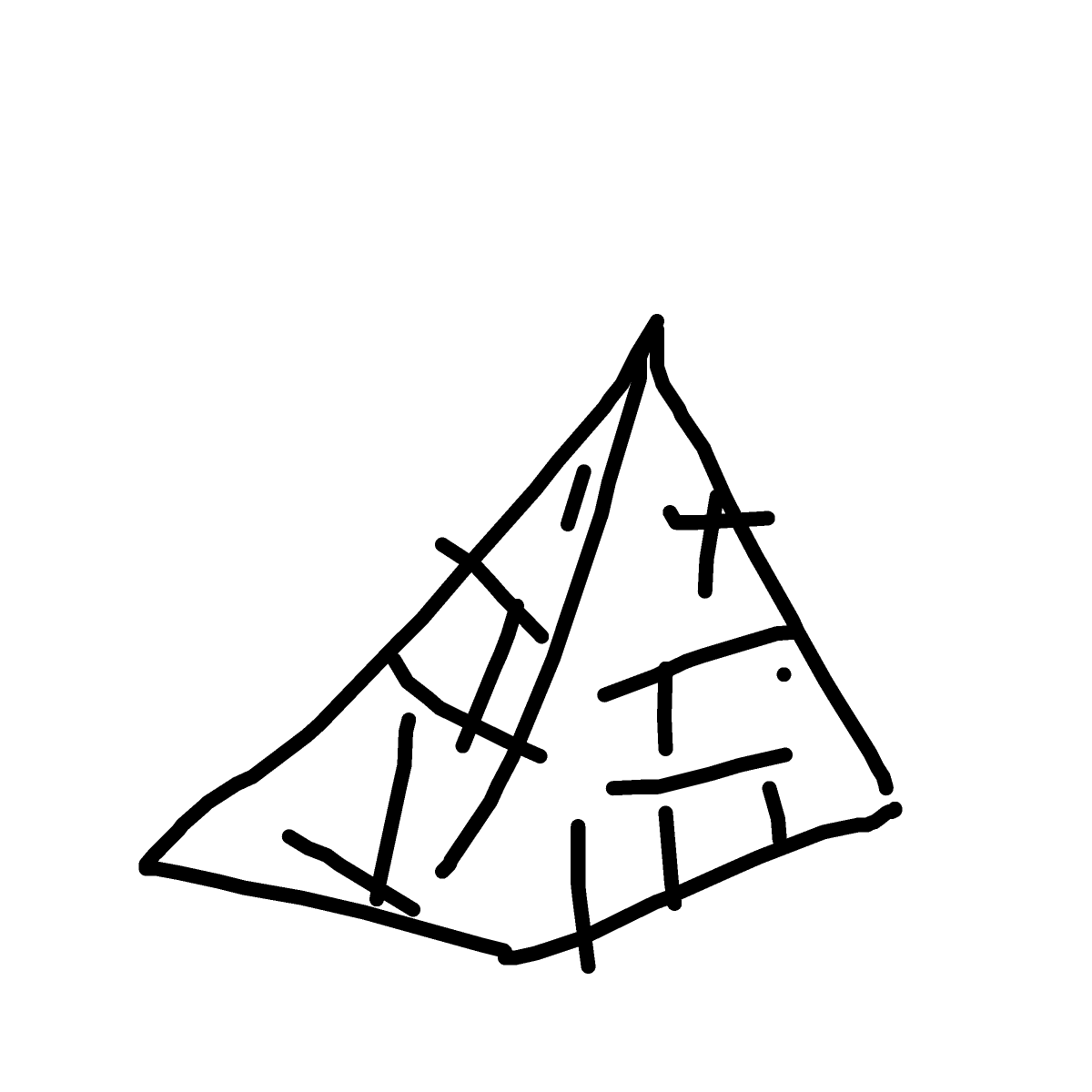 Pyramid drawing by joolz