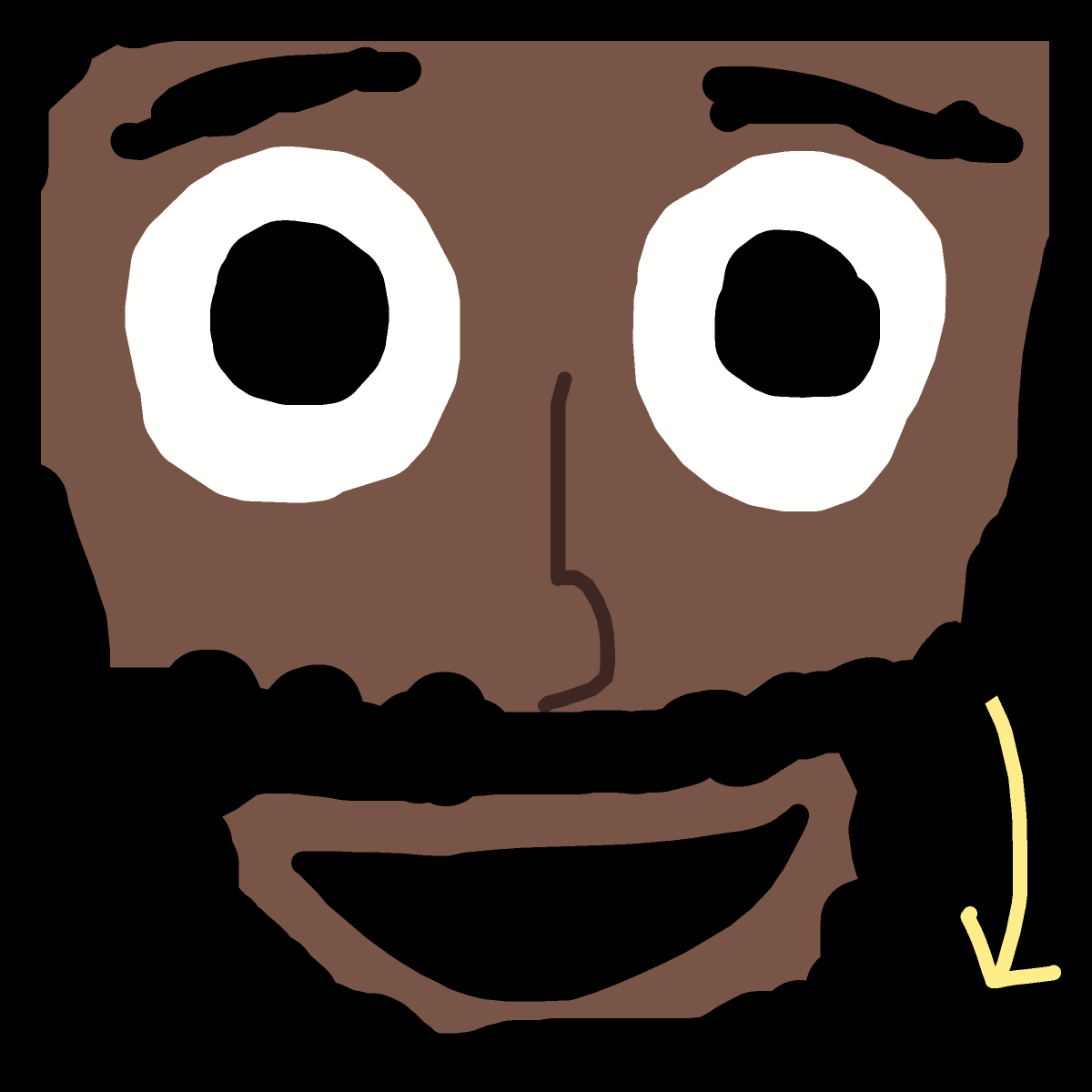 Beard drawing by jashezilla