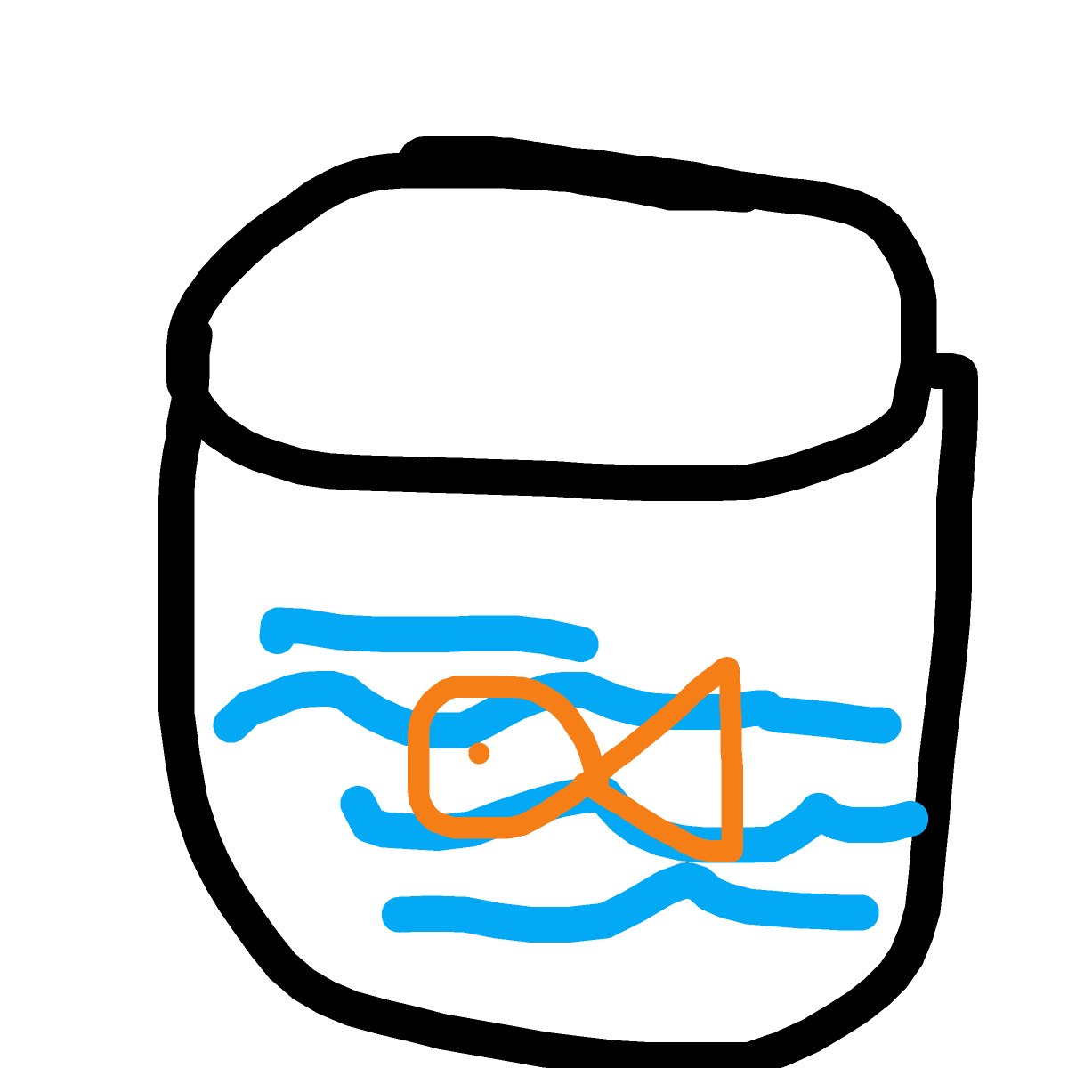 Goldfish drawing by misha