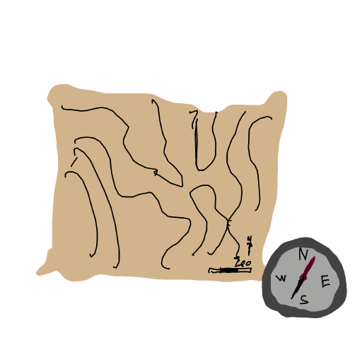Map drawing by godor