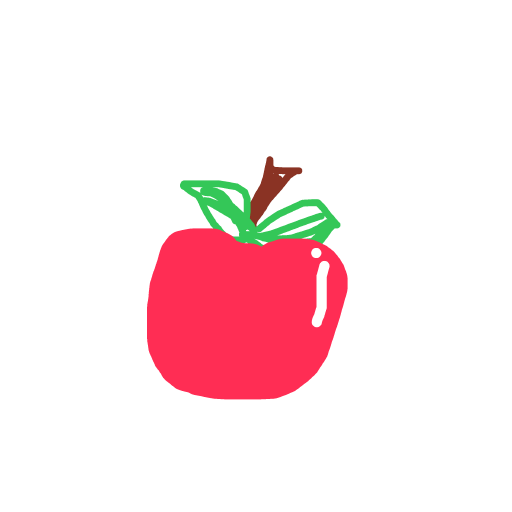 Apple drawing by light-magic-will