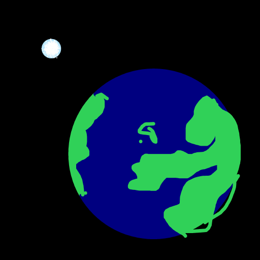 Planet drawing by lin