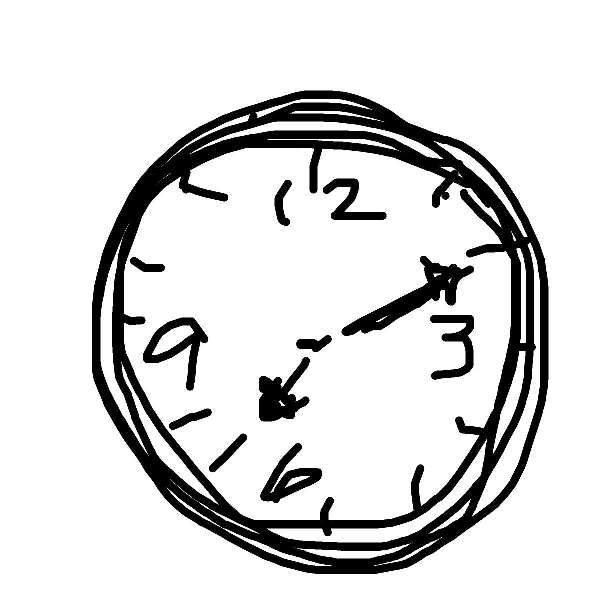 Clock drawing by fresh-ink-dream