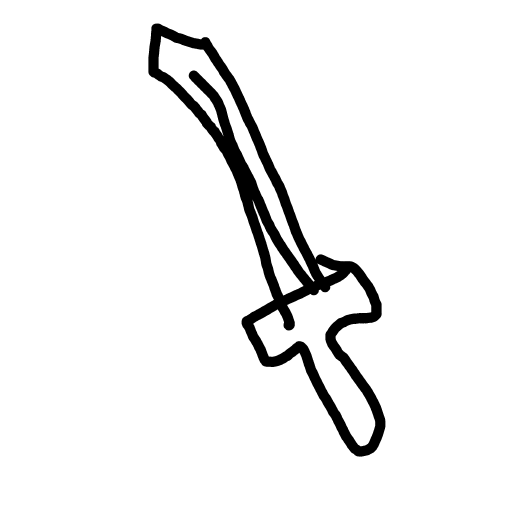 Sword drawing by mint-neat-eye