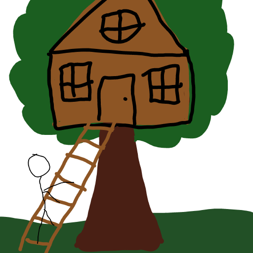 Treehouse drawing by Anna
