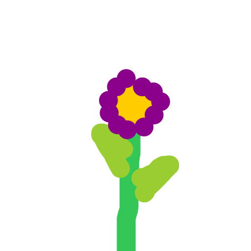 Flower drawing by zuzabarto