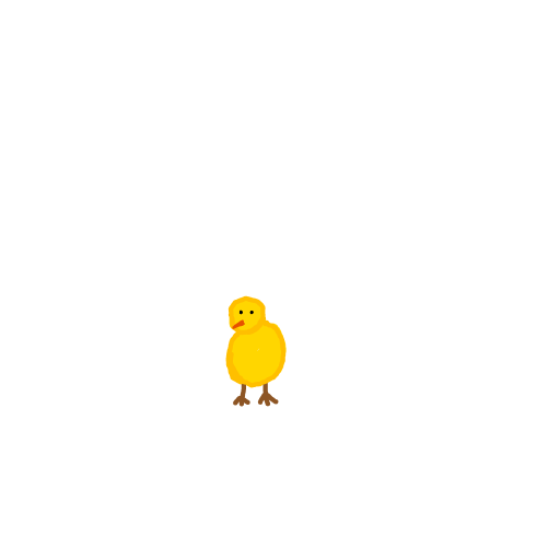 Chick drawing by godor