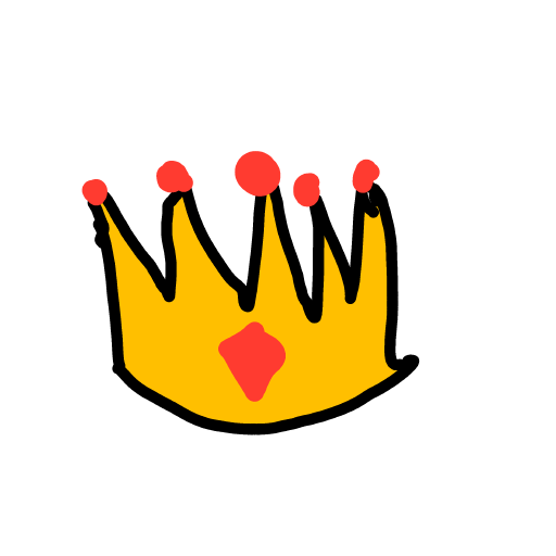 Crown drawing by Shew